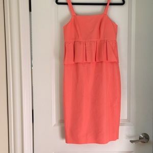 J. Crew Peach Dress